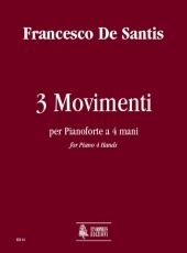 3 Movimenti for Piano 4 Hands