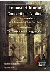 Violin Concertos without ...;Vol. 2: Concerto in C major, Co 2 (with variants Co 2a and Co 2b). - hier klicken