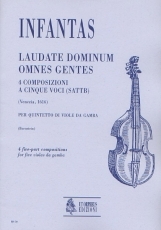 Laudate Dominum Omnes Gentes. 4 five-part Compositions for 5 Viols - hier klicken Laudate Dominum Omnes Gentes. 4 five-part Compositions for 5 Viols - hier klicken