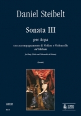 Sonata III for Harp with Violin and Violoncello ad libitum - hier klicken