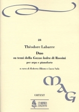 Duo on themes from Rossini's �Gazza ladra� for Harp and Piano - hier klicken