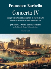 Concerto No.4 from the 24 Concertos in the Naples manuscript (1725) - hier klicken