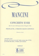 Concerto No.18 from the 24 Concertos in the Naples manuscript (1725) - hier klicken