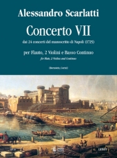 Concerto No.7 from the 24 Concertos in the Naples manuscript (1725) - hier klicken