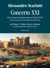 Concerto No.21 from the 24 Concertos in the Naples manuscript (1725) - hier klicken