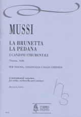La Brunetta, La Pedana. 2 Instrumental Canzonas (Venezia 1620) - hier klicken
