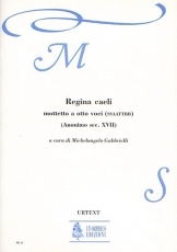 Regina Caeli. Motet for 8 Voices (SATB-SATB) - hier klicken