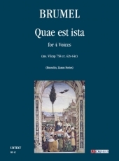 Quae est ista for 4 Voices - hier klicken