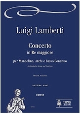 Concerto in D maj for Mandolin, Strings and Continuo - hier klicken