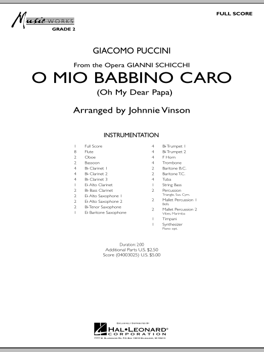 O Mio Babbino Caro - hier klicken