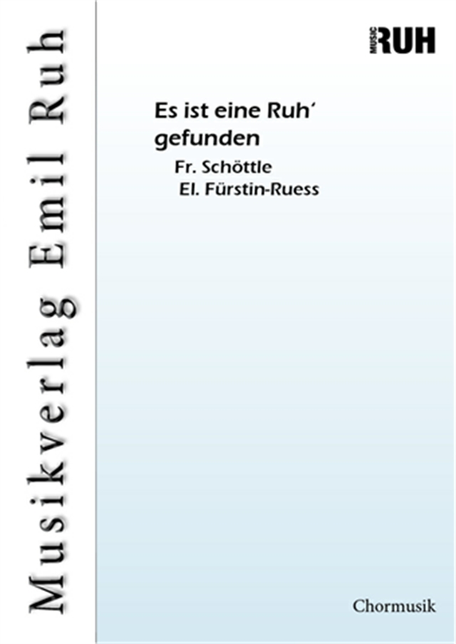 Es ist eine Ruh' gefunden - hier klicken