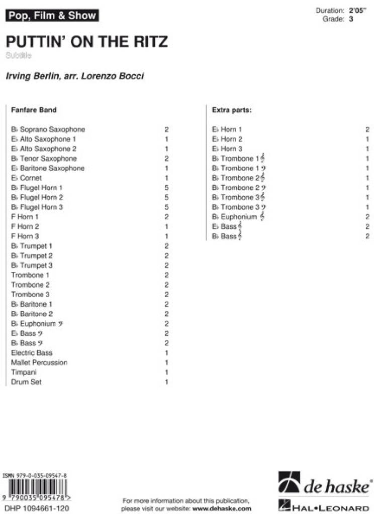 Puttin' on the Ritz - hier klicken