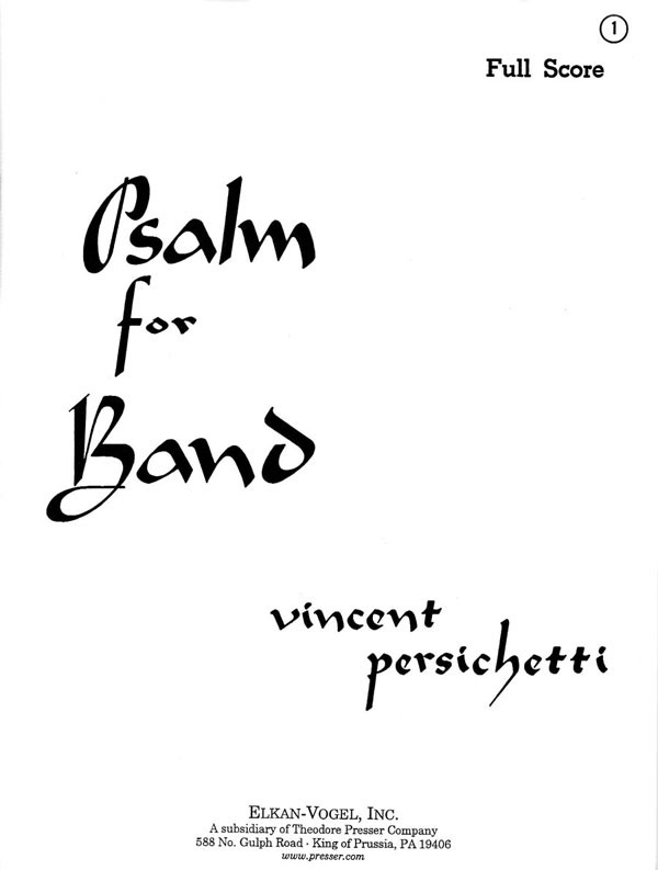 Psalm for Band - hier klicken