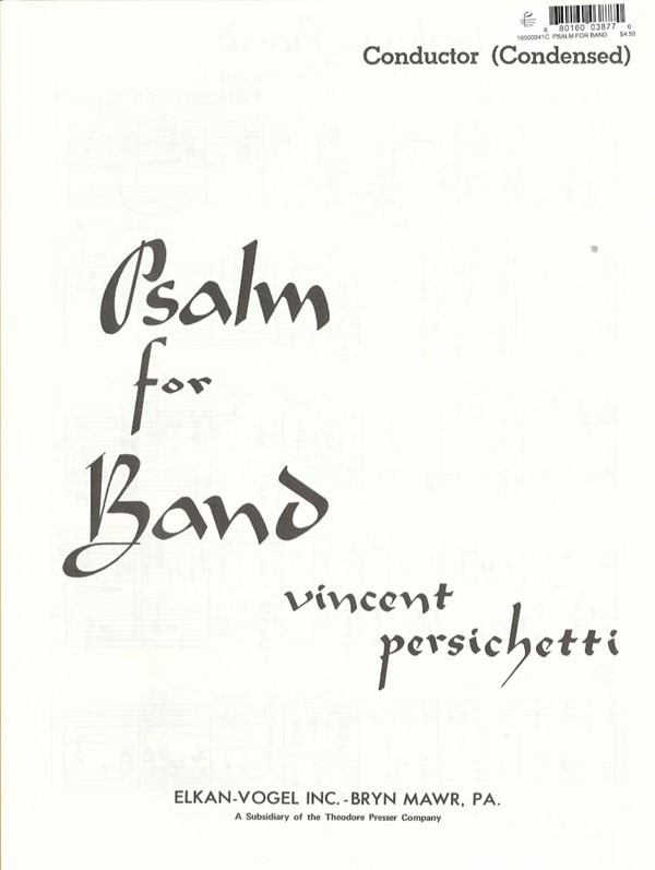 Psalm for Band - hier klicken