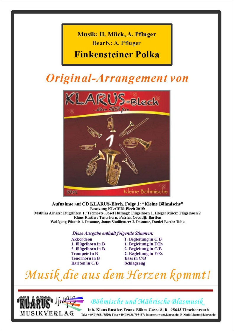 Finkeinsteiner Polka - hier klicken