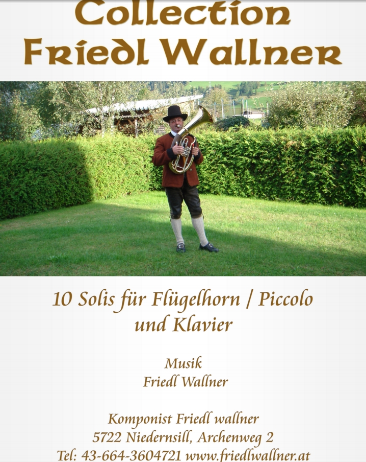 Collection f�r Fl�gelhorn C - Trpt. und Klavier - hier klicken