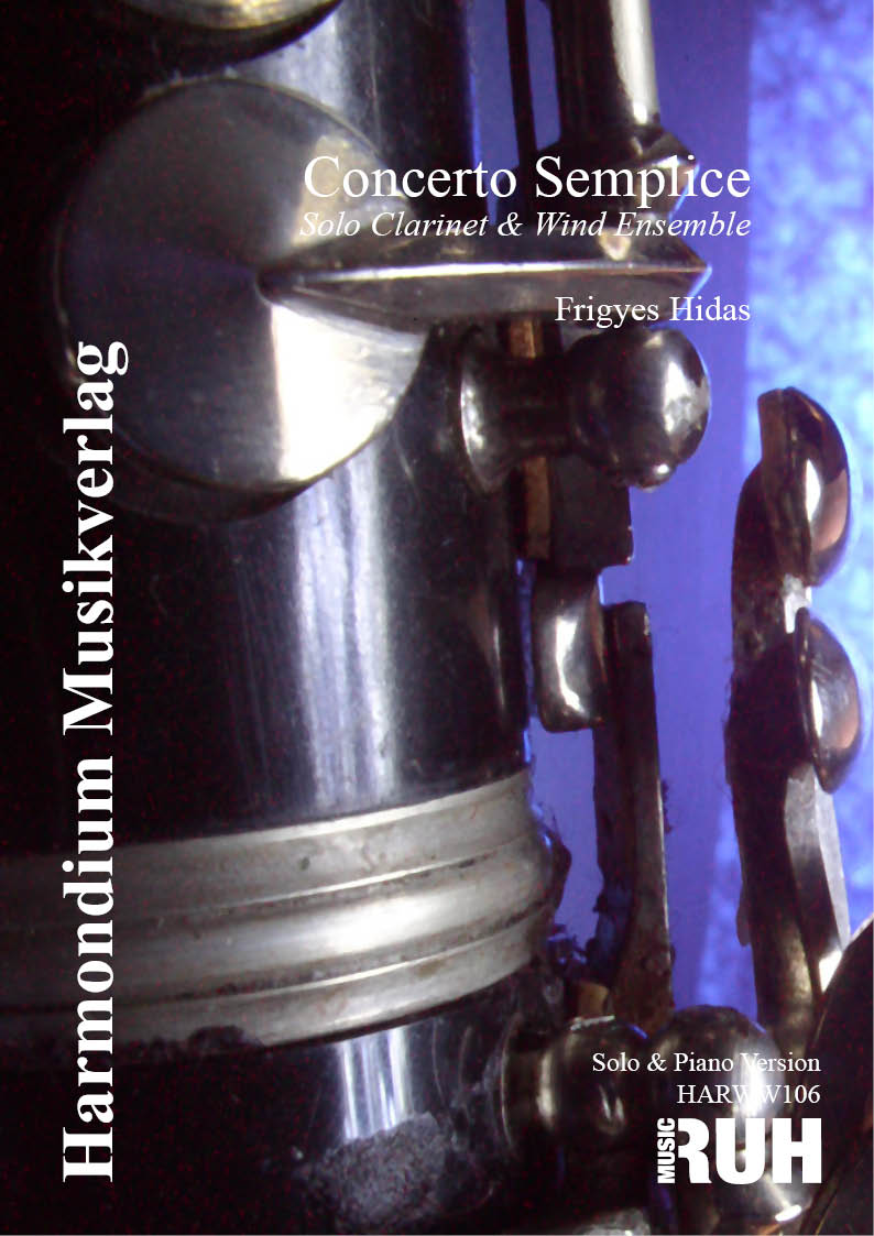 Concerto Semplice for Clarinet and Piano - hier klicken