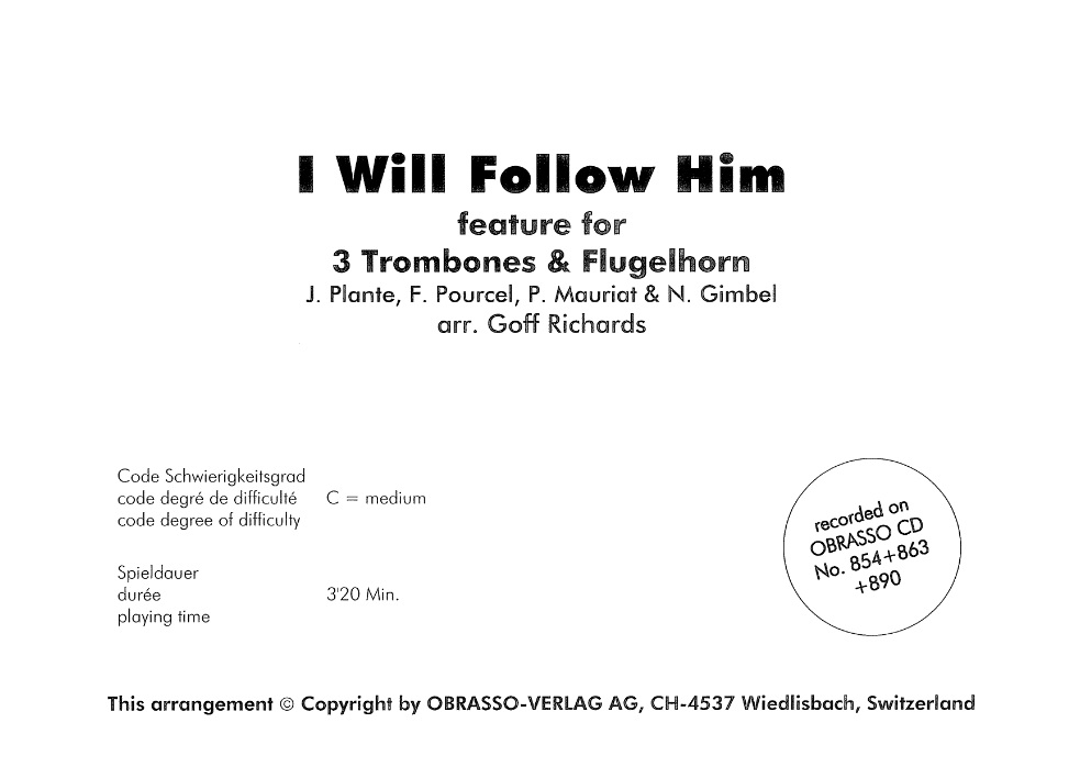 I Will Follow Him - hier klicken