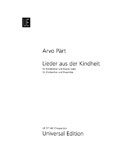 Lieder aus der Kindheit (Songs from Childhood) - hier klicken Lieder aus der Kindheit (Songs from Childhood) - hier klicken