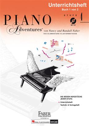Piano Adventures: Unterrichtsheft 4 (Mit CD) - hier klicken