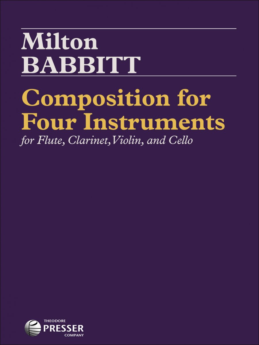 Composition for Four Instruments - hier klicken