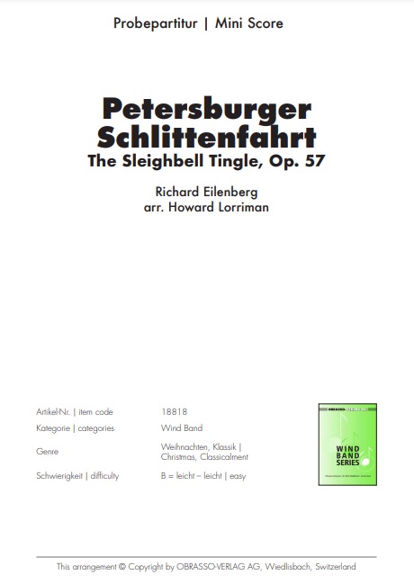 Petersburger Schlittenfahrt (The Sleighbell Tingle) - hier klicken