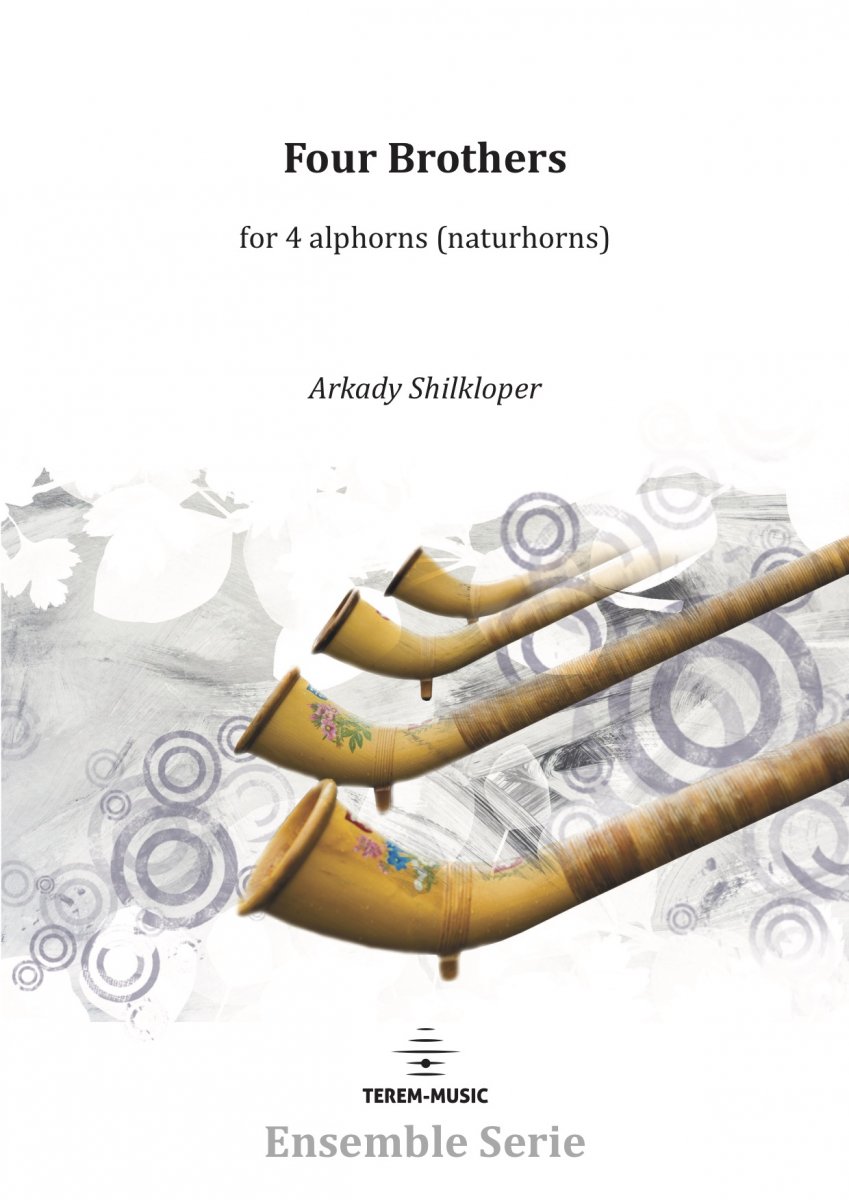 Four Brothers for 4 alphorns (naturhorns) - hier klicken
