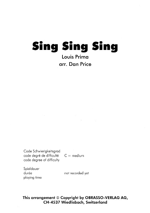 Sing Sing Sing - hier klicken