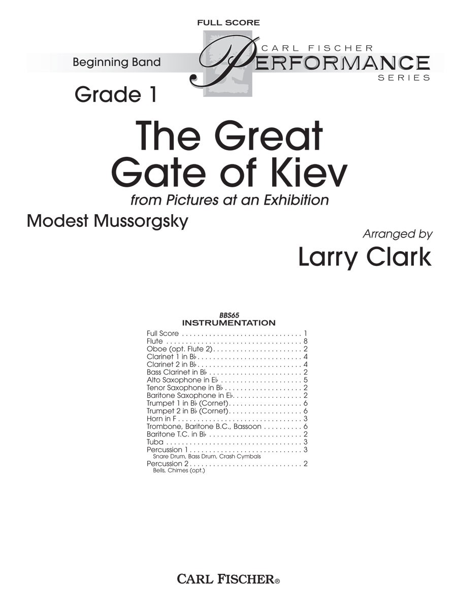 Great Gate of Kiev, The - hier klicken