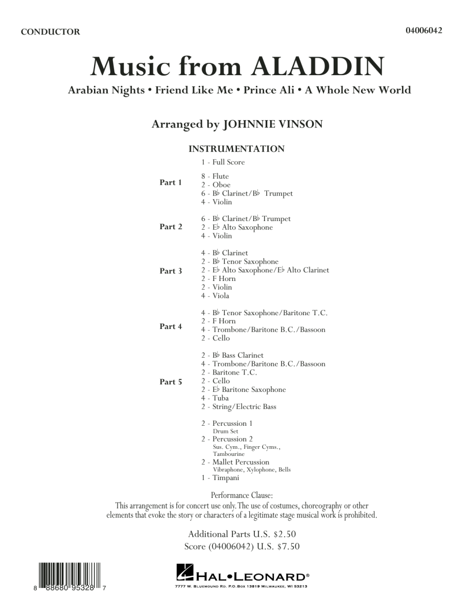 Music from Aladdin - hier klicken