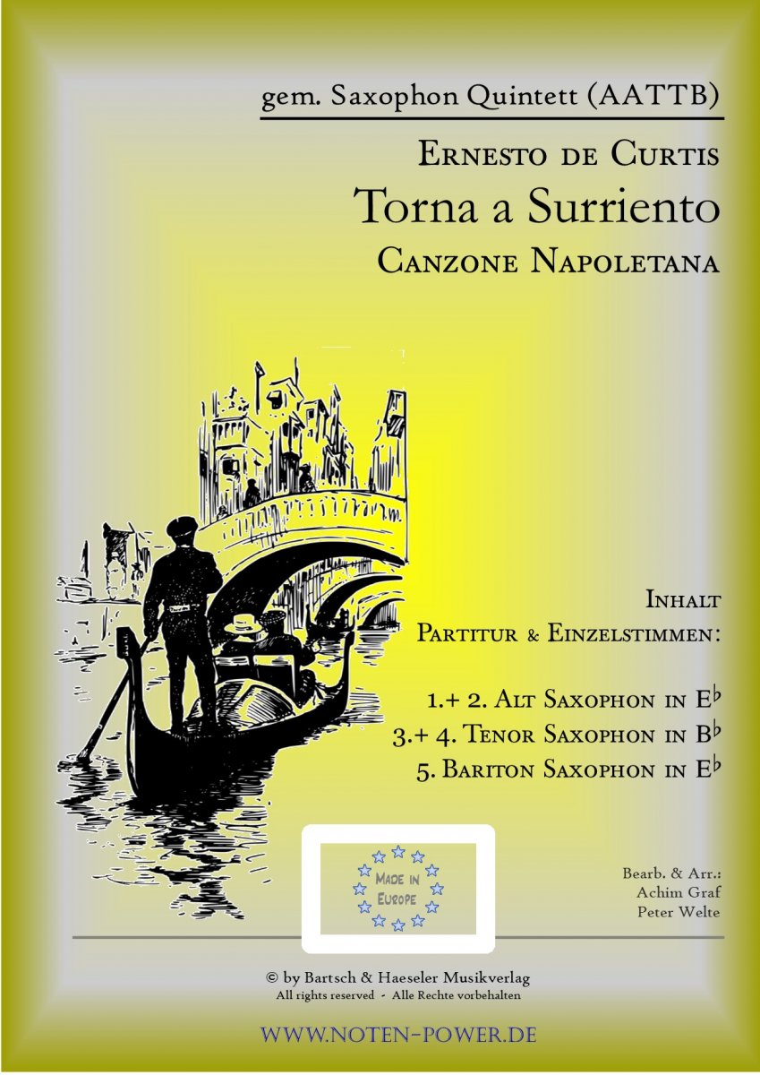 Torna a Surriento (Canzone Napoletana) - hier klicken Torna a Surriento (Canzone Napoletana) - hier klicken