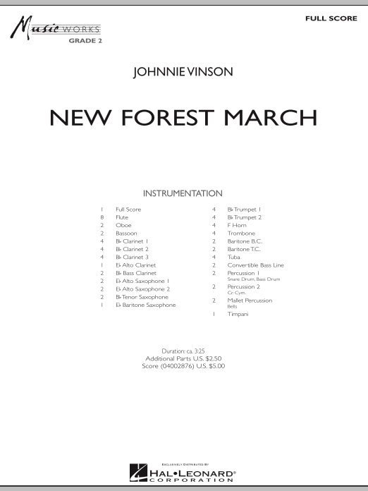 New Forest March - hier klicken