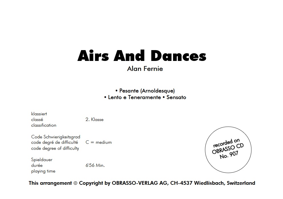 Airs and Dances - hier klicken