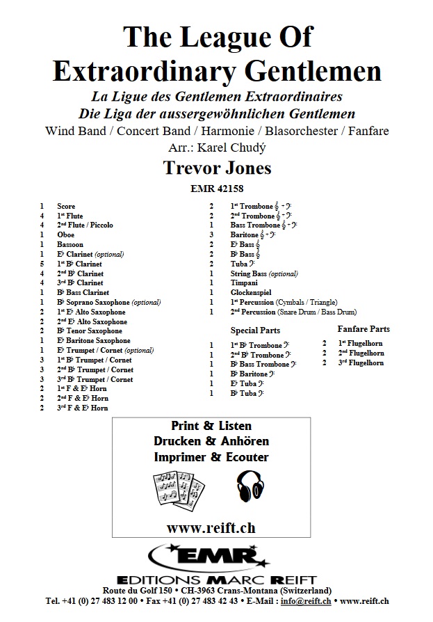 League Of Extraordinary Gentlemen, The - hier klicken