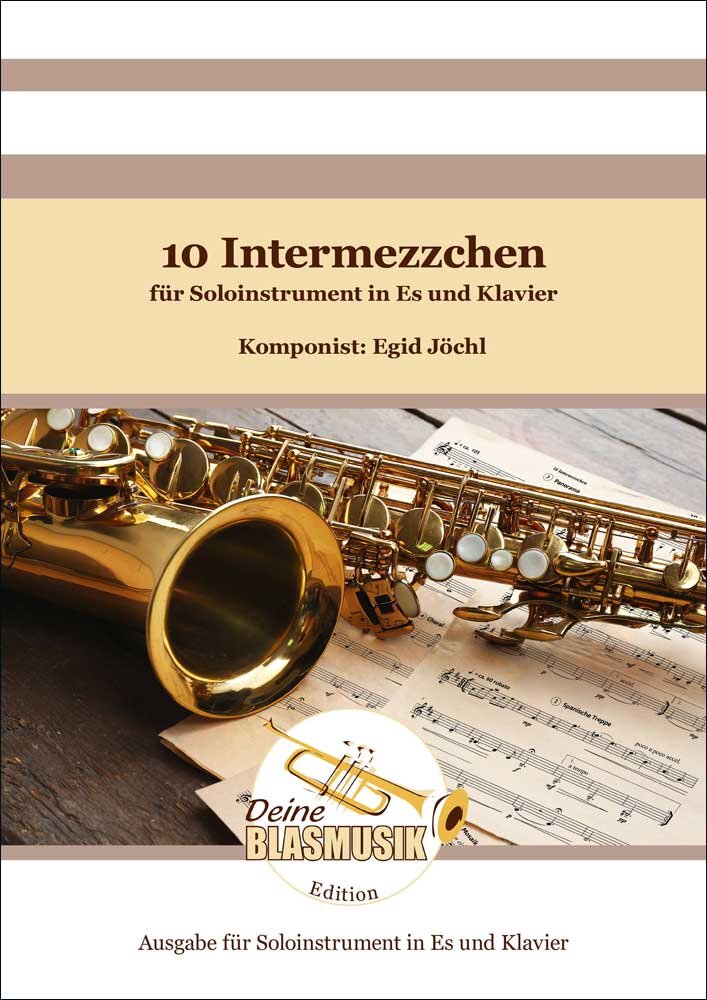 10 Intermezzchen f�r Soloinstrument in Es und Klavier - hier klicken