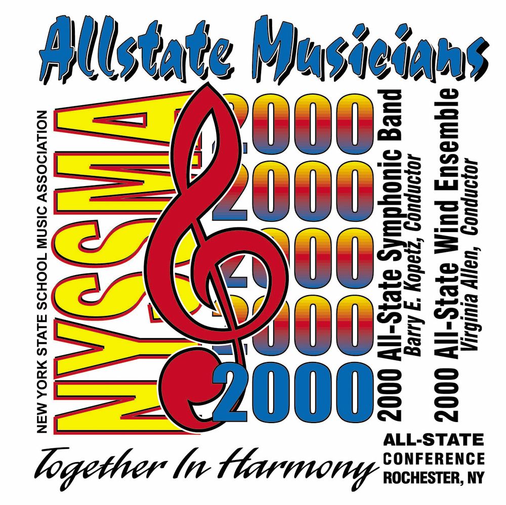 2000 New York State School Music Association: All-State Symphonic Band and All-State Wind Ensemble - hier klicken