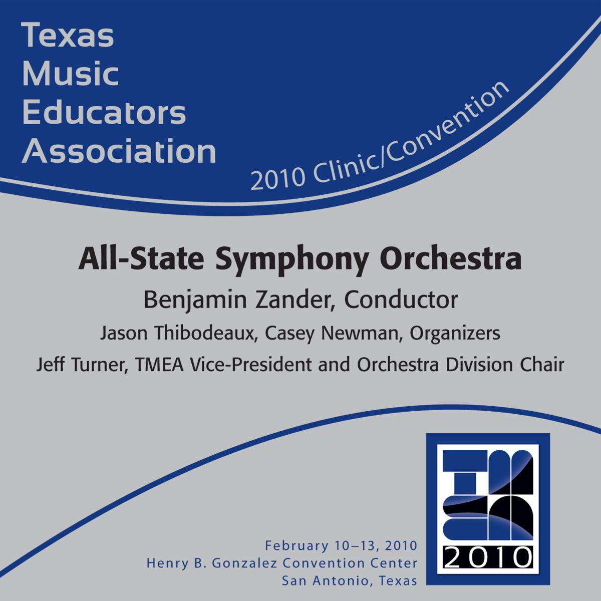 2010 Texas Music Educators Association: All-State Symphony Orchestra - hier klicken