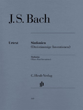 Sinfonien (Dreistimmige Inventionen) - hier klicken
