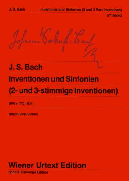 Inventionen und Sinfonien (Inventions and Symphonies) - hier klicken