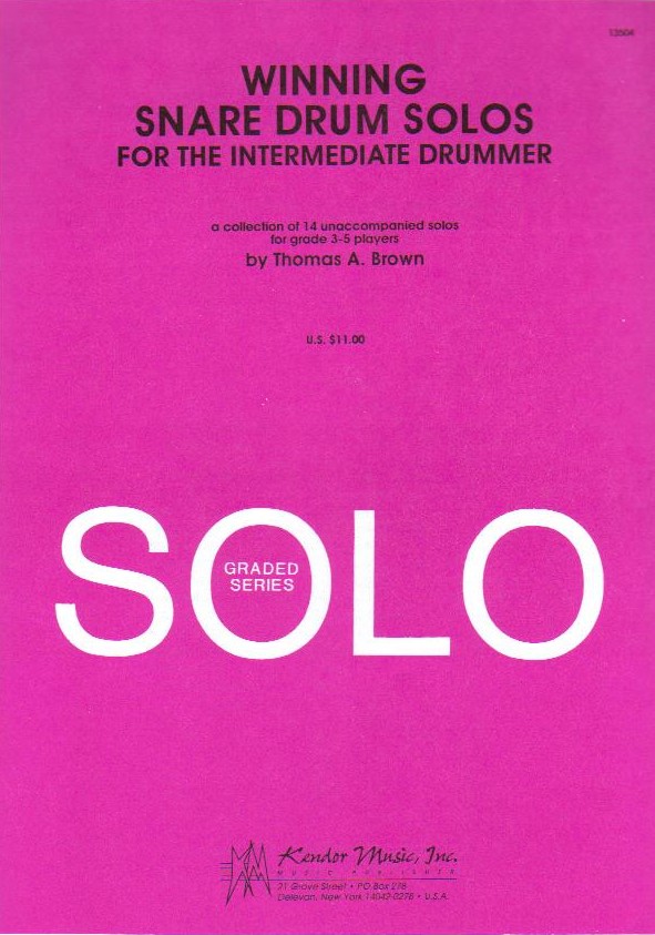 Winning Snare Drum Solos - hier klicken