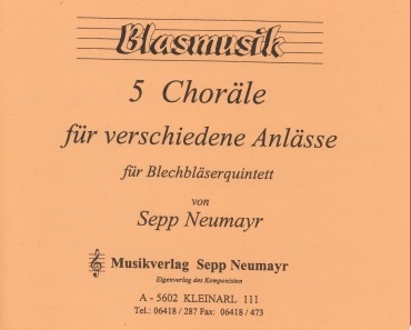 5 Choräle für verschiedene Anlässe - hier klicken 5 Choräle für verschiedene Anlässe - hier klicken