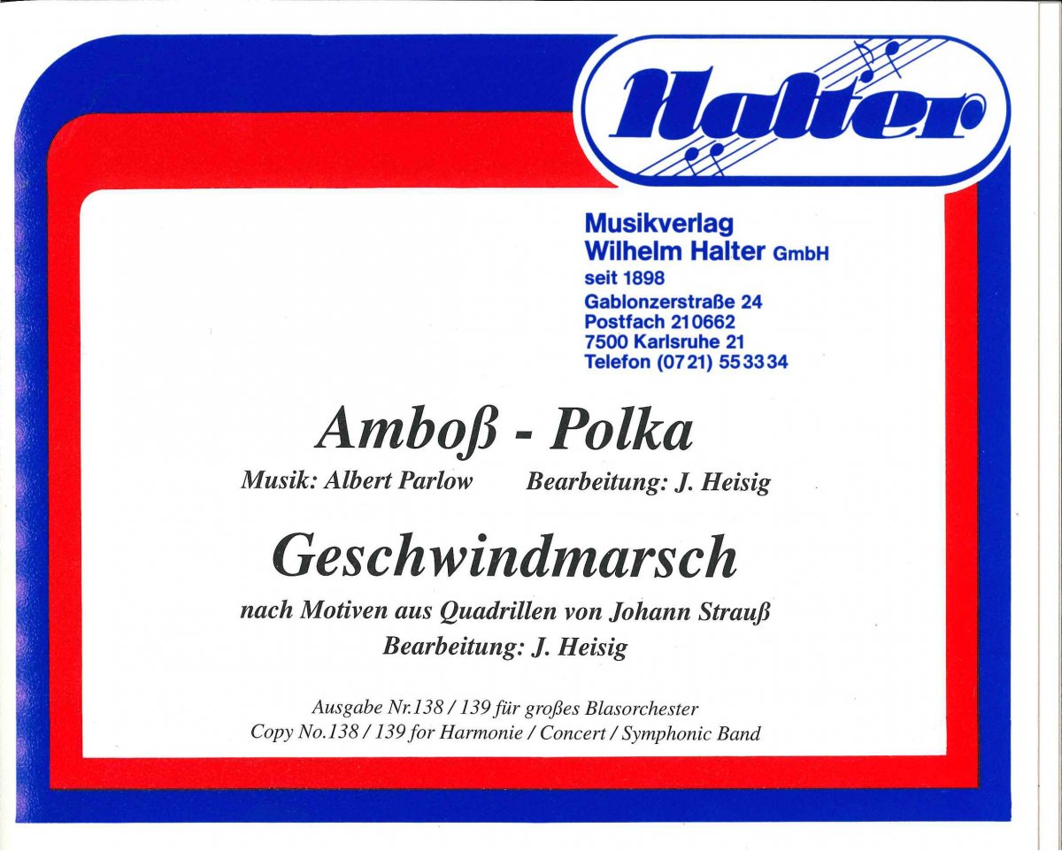 Geschwindmarsch (nach Motiven aus Quadrillen) - hier klicken