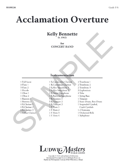 Acclamation Overture - hier klicken