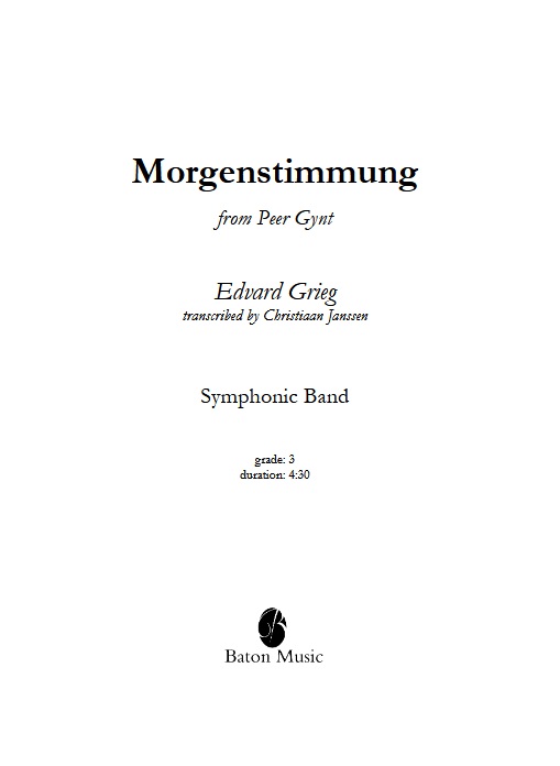 Morgenstimmung (Morning Mood) - hier klicken