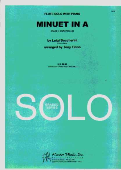 MENUET IN A - hier klicken MENUET IN A - hier klicken