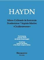 Missa Cellensis in honorem Beatissimae Virginis Mariae - 'C�cilienmesse' - hier klicken