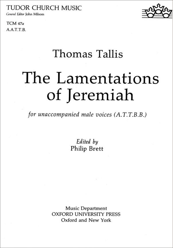 Lamentations of Jeremiah, The - hier klicken