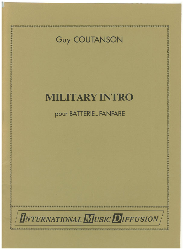 Military intro, conducteur et parties - hier klicken
