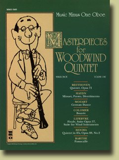 Woodwind Quintets #1: Masterpieces for Woodwind Quintet - hier klicken
