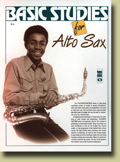 Teacher's Partner: Basic Studies for Alto Sax, first year - hier klicken
